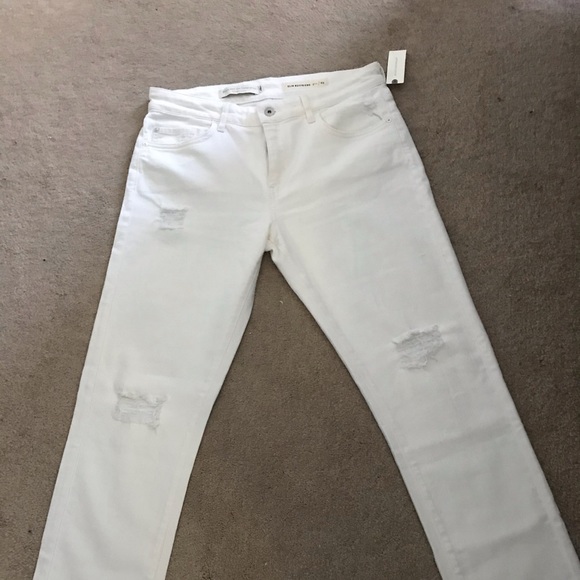 Pilcro and the Letterpress Denim - Pilcro white jeans size 29